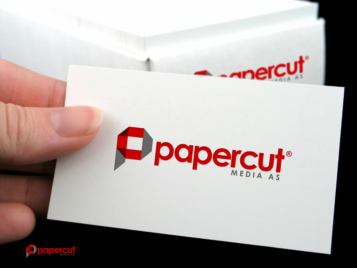 Logo-Design von REDcrackers.com für Papercut Media AS | Design #1216612