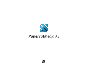 Logo Design by Skiba for Papercut Media AS | Design: #1233100