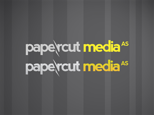 Logo-Design von Vinura für Papercut Media AS | Design: #1224911