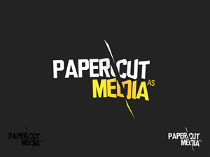 Logo-Design von Vinura für Papercut Media AS | Design: #1242492