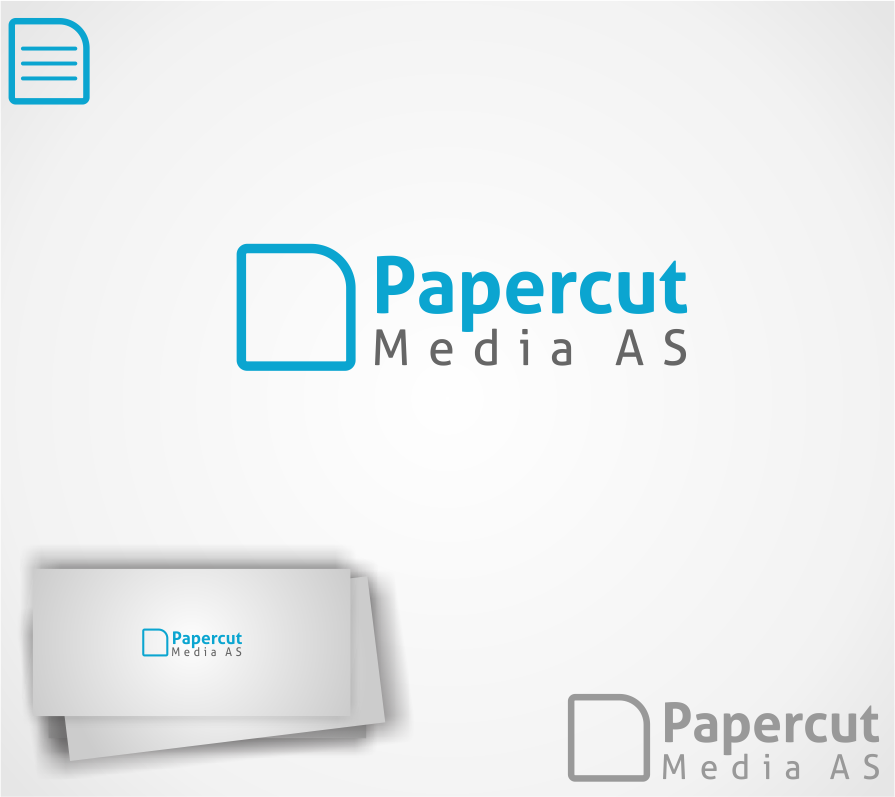 Logo Design by Naavyd for Papercut Media AS | Design #1211303