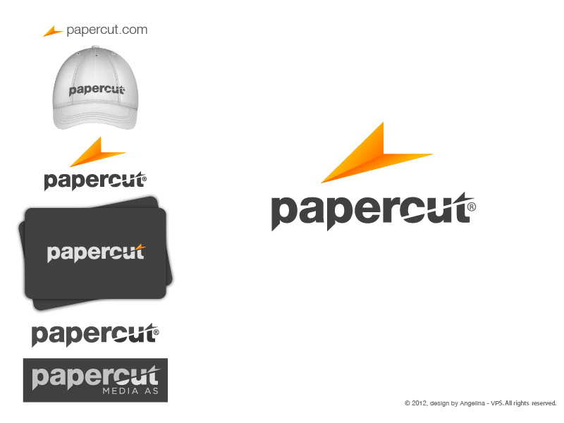Logo Design by Angelina for Papercut Media AS | Design #1263967