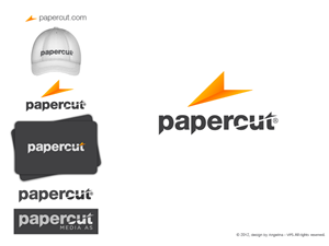 Logo Design by Angelina for Papercut Media AS | Design: #1263967