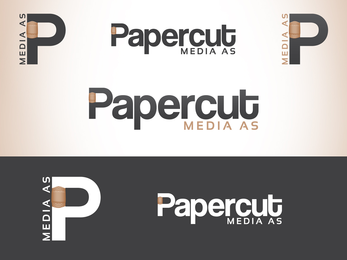 Logo-Design von amandatolen für Papercut Media AS | Design #1233921