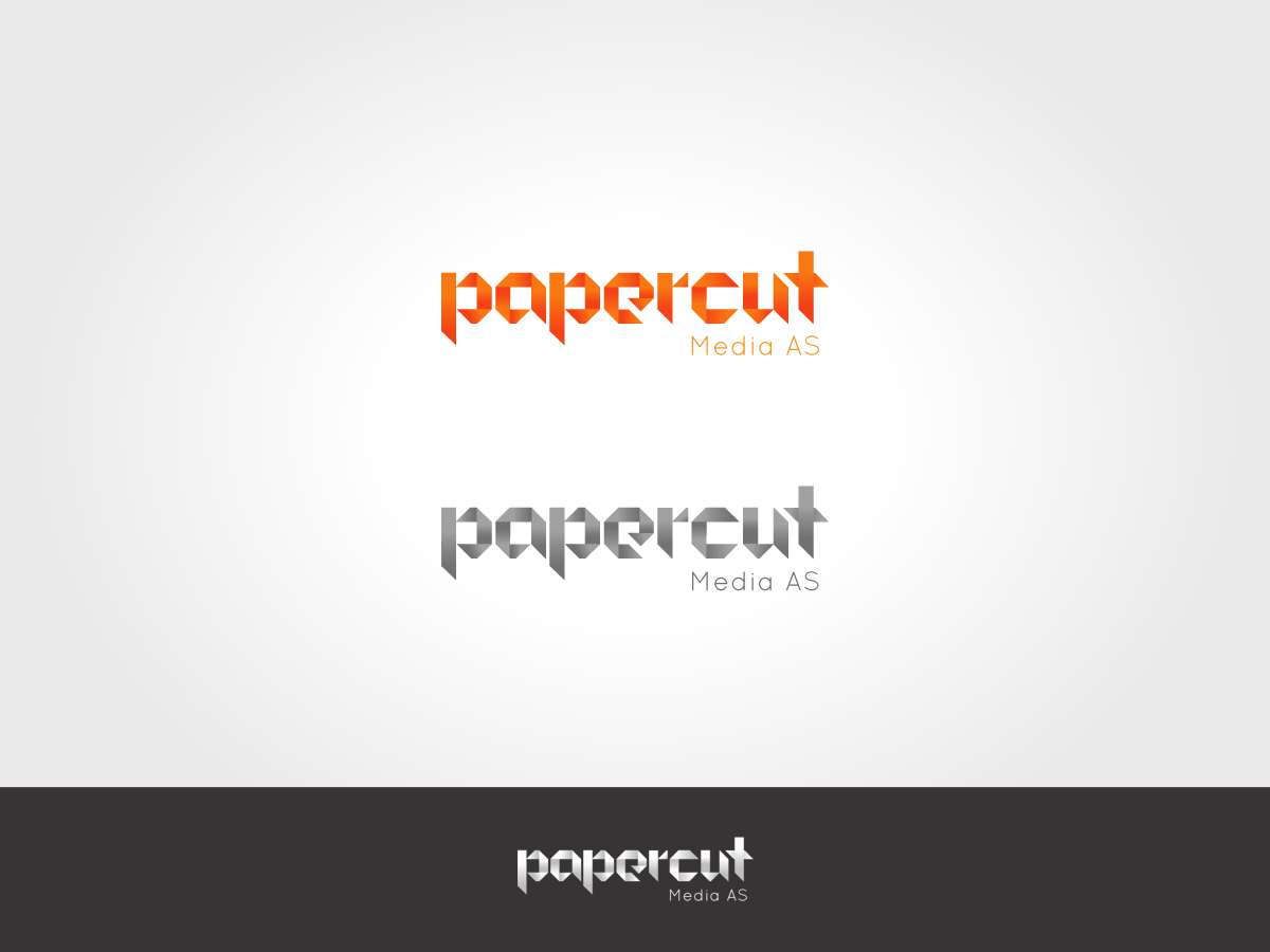 Logo Design by tapstudio for Papercut Media AS | Design #1233851