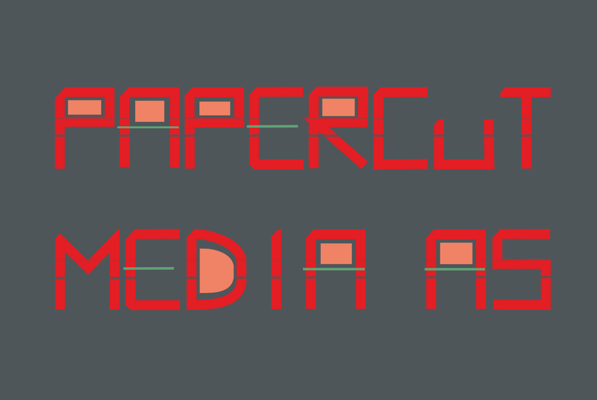 Logo Design by Elena Asensio Fernández for Papercut Media AS | Design #1238385