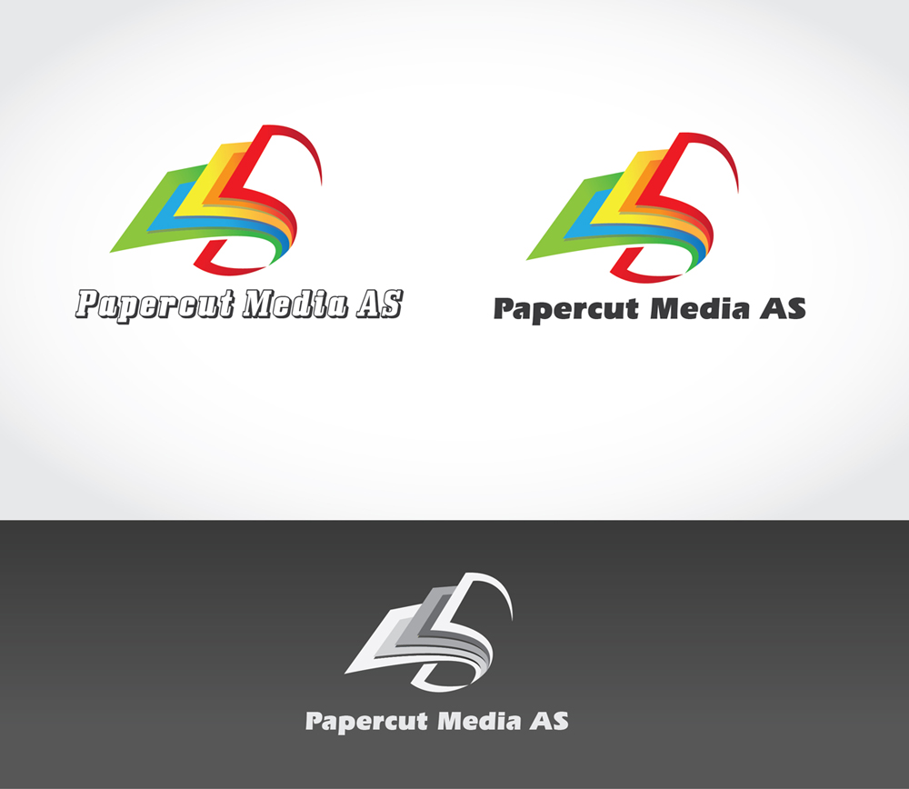 Logo Design by Erland for Papercut Media AS | Design #1222581
