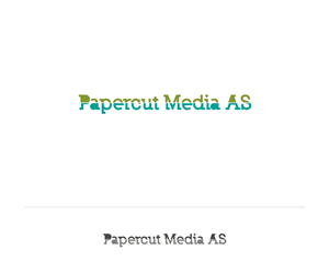 Logo-Design von saiTEJAS für Papercut Media AS | Design: #1235978
