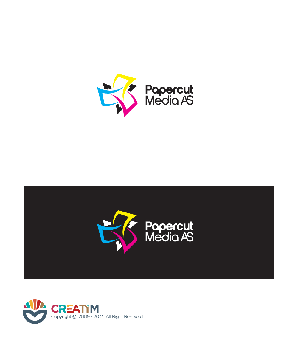 Logo Design by CreatiM for Papercut Media AS | Design #1221460