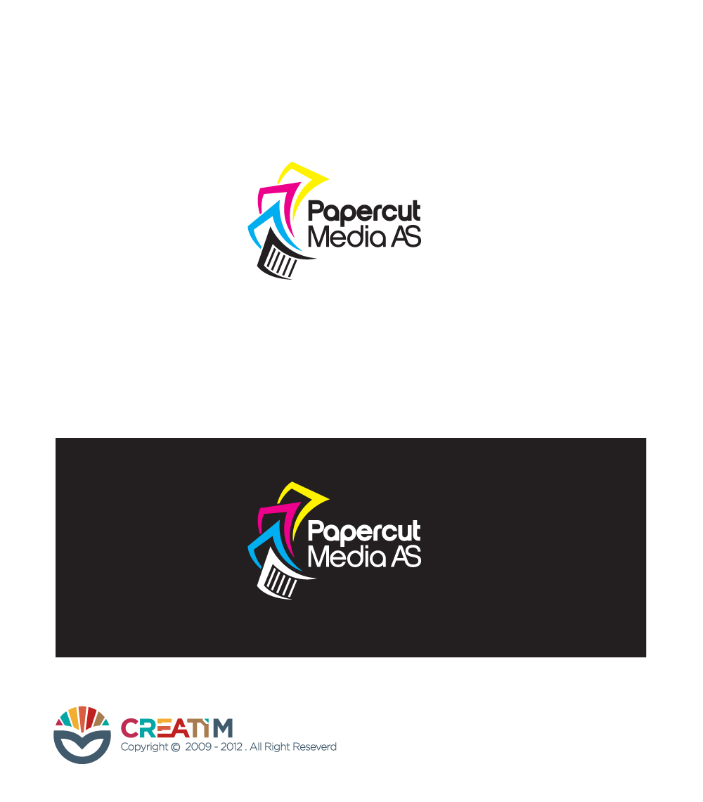 Logo Design by CreatiM for Papercut Media AS | Design #1221473