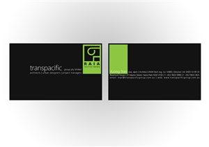 Business Card Design by Chao