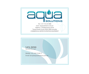 Business Card Design by Lee