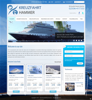 Web Design by pb for this project | Design: #1208661