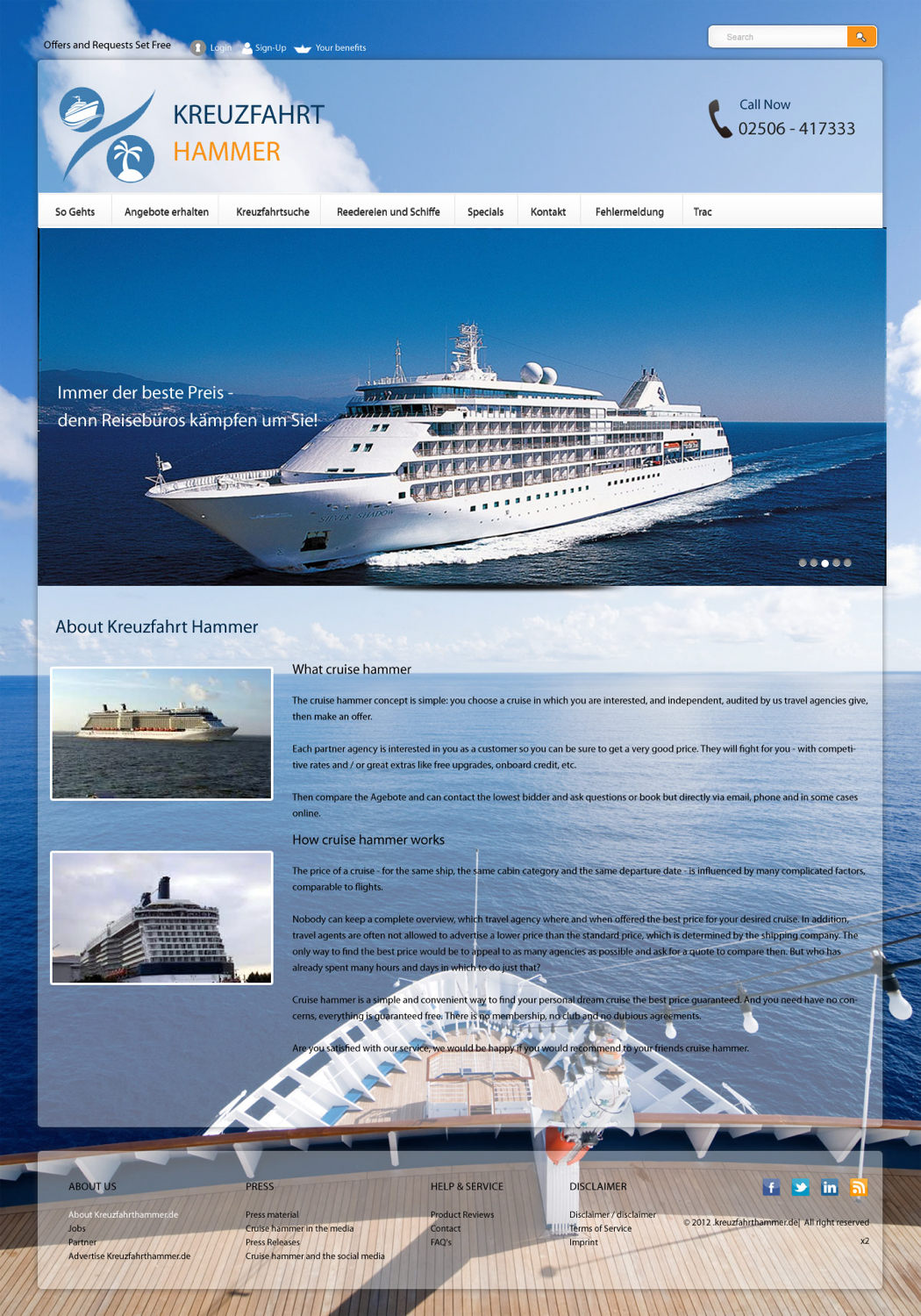 Web Design by pb for this project | Design #1297259