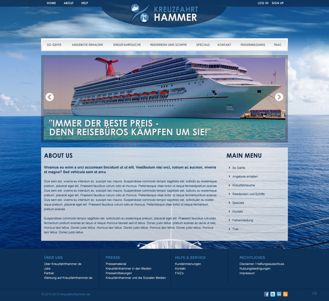 Web Design by pb for this project | Design #1297278