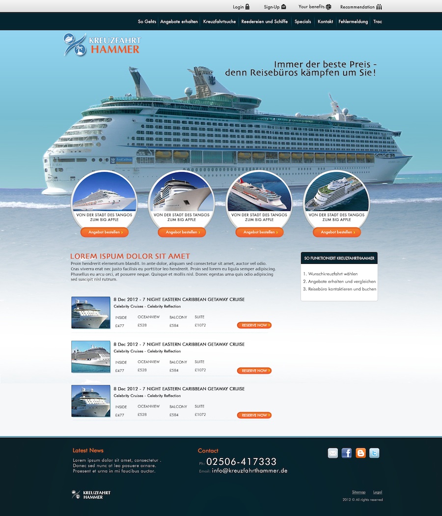 Web Design by Sandra for this project | Design #1244160