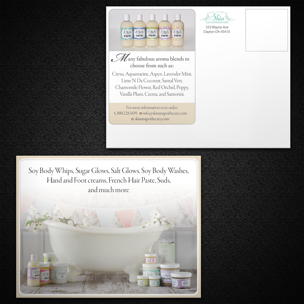 Postcard Design by Mon01 for this project | Design #4272373