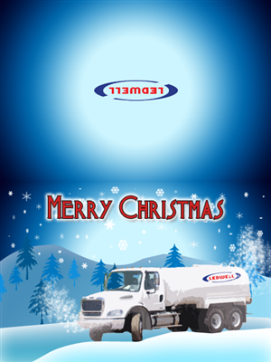Christmas Card for Truck Manufacturer