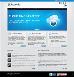 Web Design by pb for Accorto | Design: #1218057