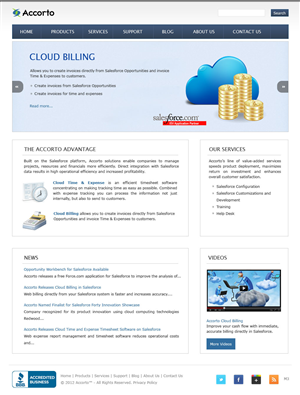 Web Design par pb pour Accorto | Design : #1218061