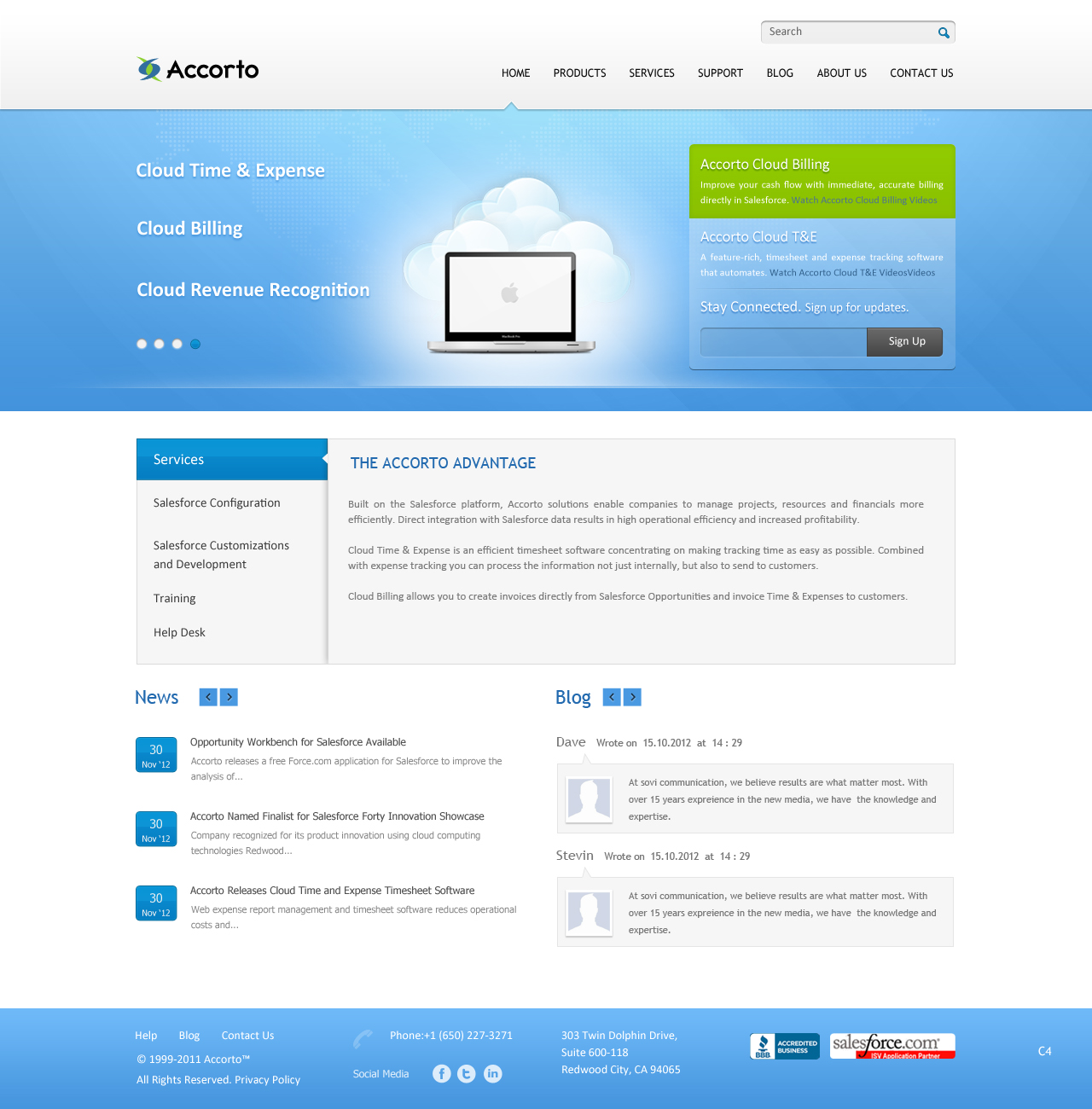 Web Design par pb pour Accorto | Design #1221572