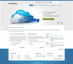 Web Design by pb for Accorto | Design: #1221573