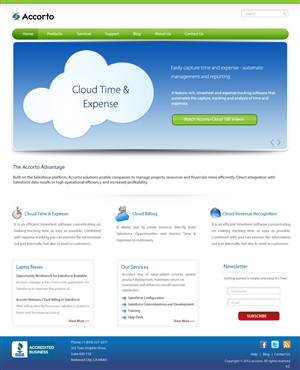 Web Design by pb for Accorto | Design: #1221576