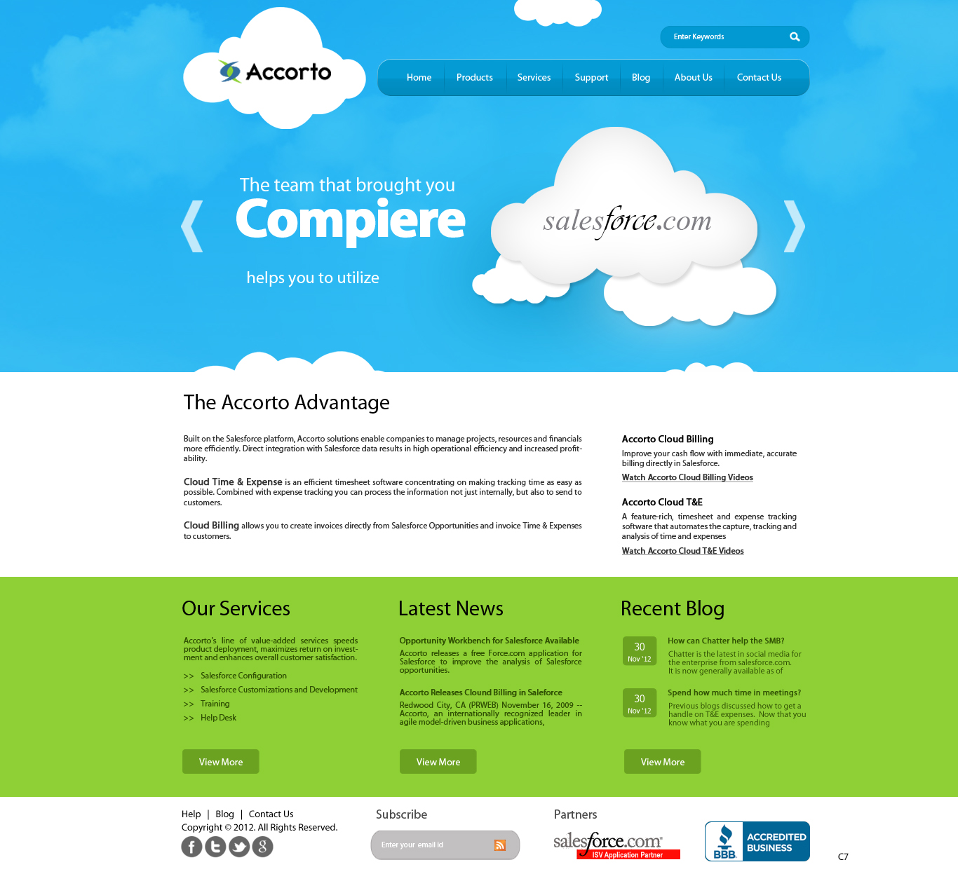 Web Design by pb for Accorto | Design #1221578
