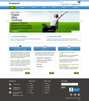 Web Design by pb for Accorto | Design: #1222727