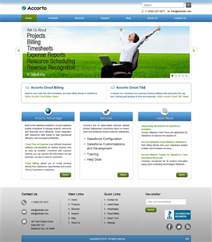 Web Design by pb for Accorto | Design: #1225583