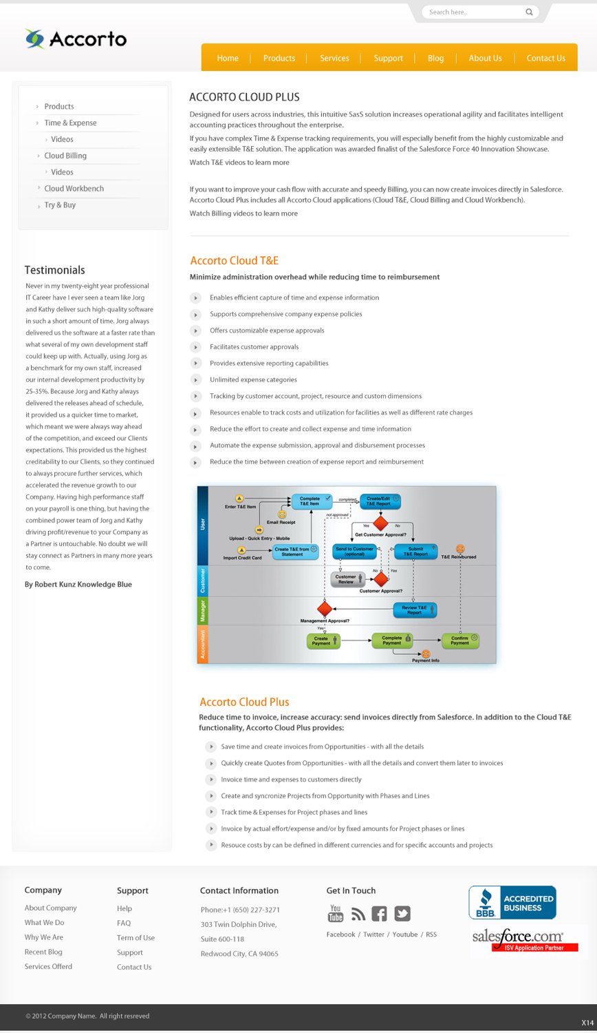 Web Design par pb pour Accorto | Design #1242037