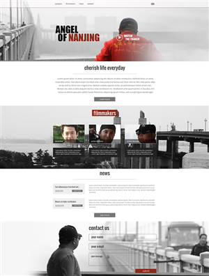 Web Design by Dholiroll for Balance Productions | Design #4335555