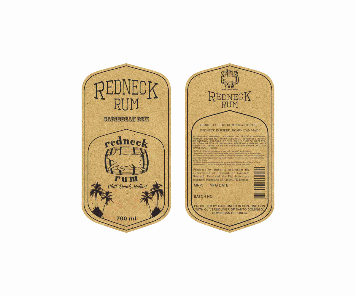 Packaging Design by Lewis  for Redneck Rum | Design #4285560
