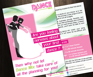 Wedding dance company needs flyer design | Flyer Design by CG PRITAM