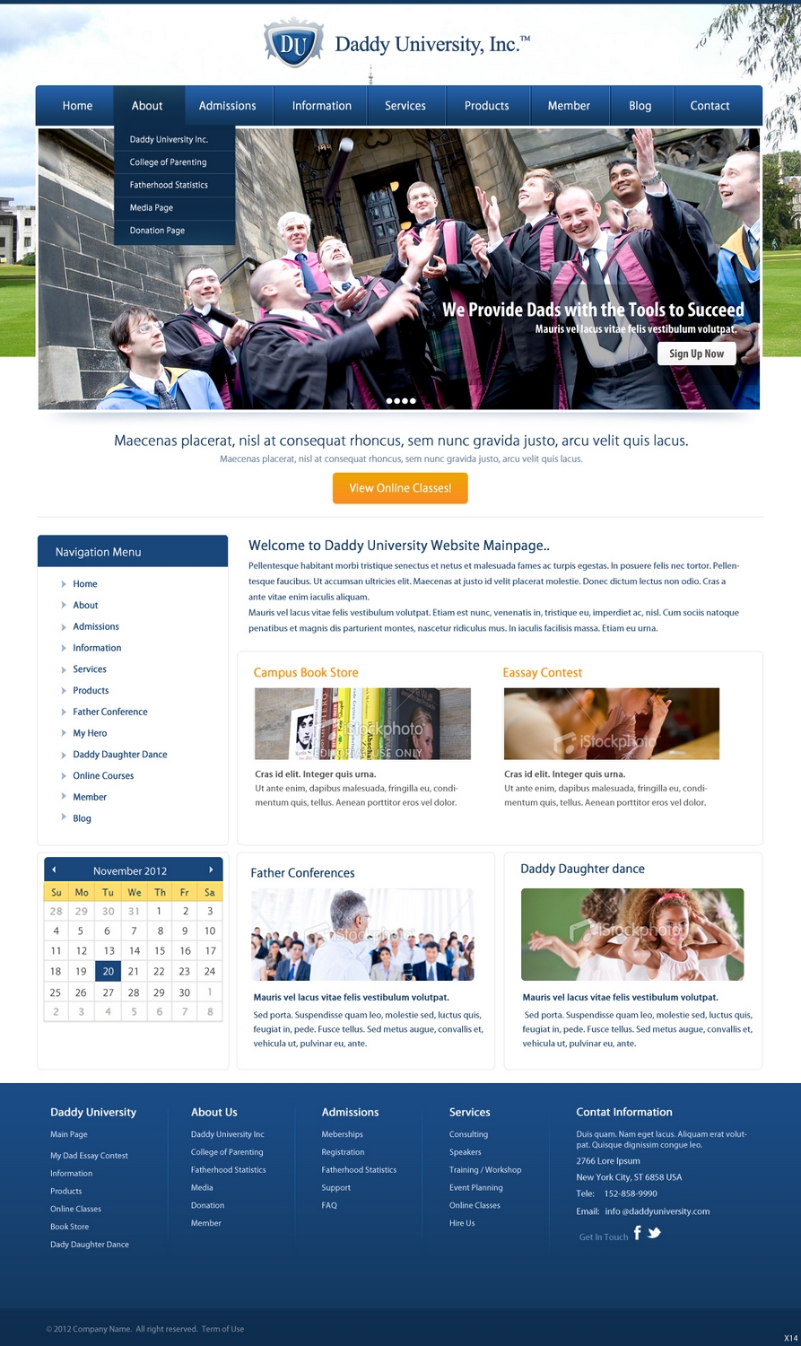 Wordpress Design by pb for Boomtown Internet Group | Design #1218135