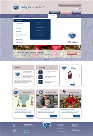 WordPress-Design von Zoe  für Boomtown Internet Group | Design: #1251333