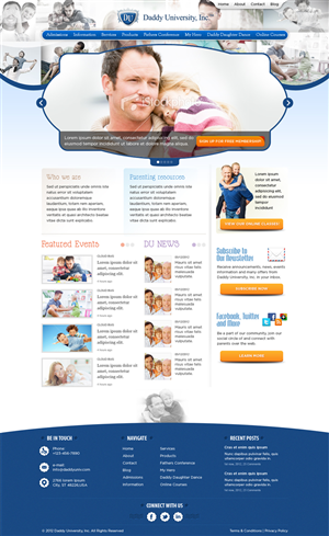 Wordpress Design by ShreejiAkshar for Boomtown Internet Group | Design #1275726