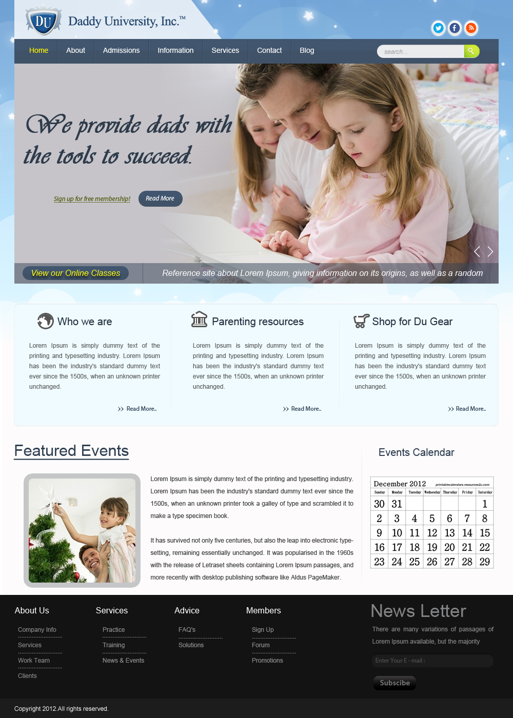 Wordpress Design by Vblue for Boomtown Internet Group | Design #1263477