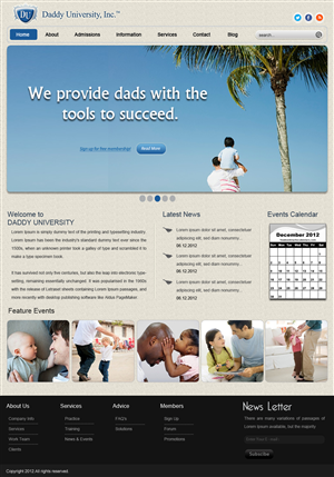 Wordpress Design by Vblue for Boomtown Internet Group | Design #1266201