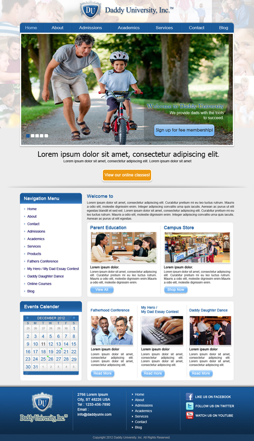 Wordpress Design by Ardianet for Boomtown Internet Group | Design #1328200