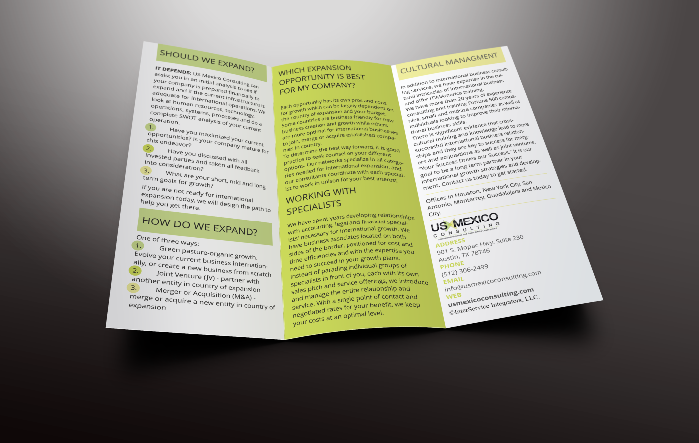 Brochure Design by HYPdesign for this project | Design #4284144