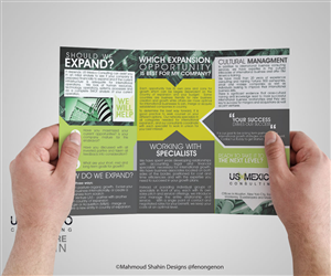 Brochure Design by Mahmoud Shahin for this project | Design: #4251846