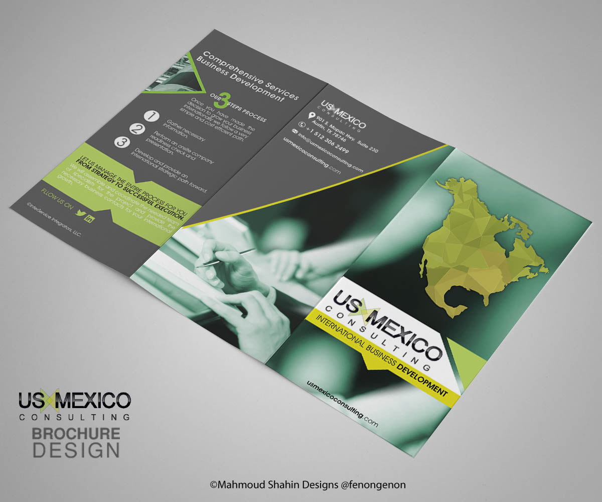 Brochure Design by Mahmoud Shahin for this project | Design #4291211