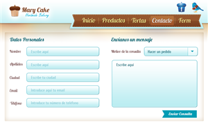 Diseño Web por mouallem zoheir para iago.tv | Diseño: #1208887