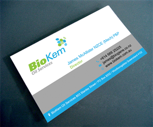 Business Card Design by Riyad for this project | Design: #4280999