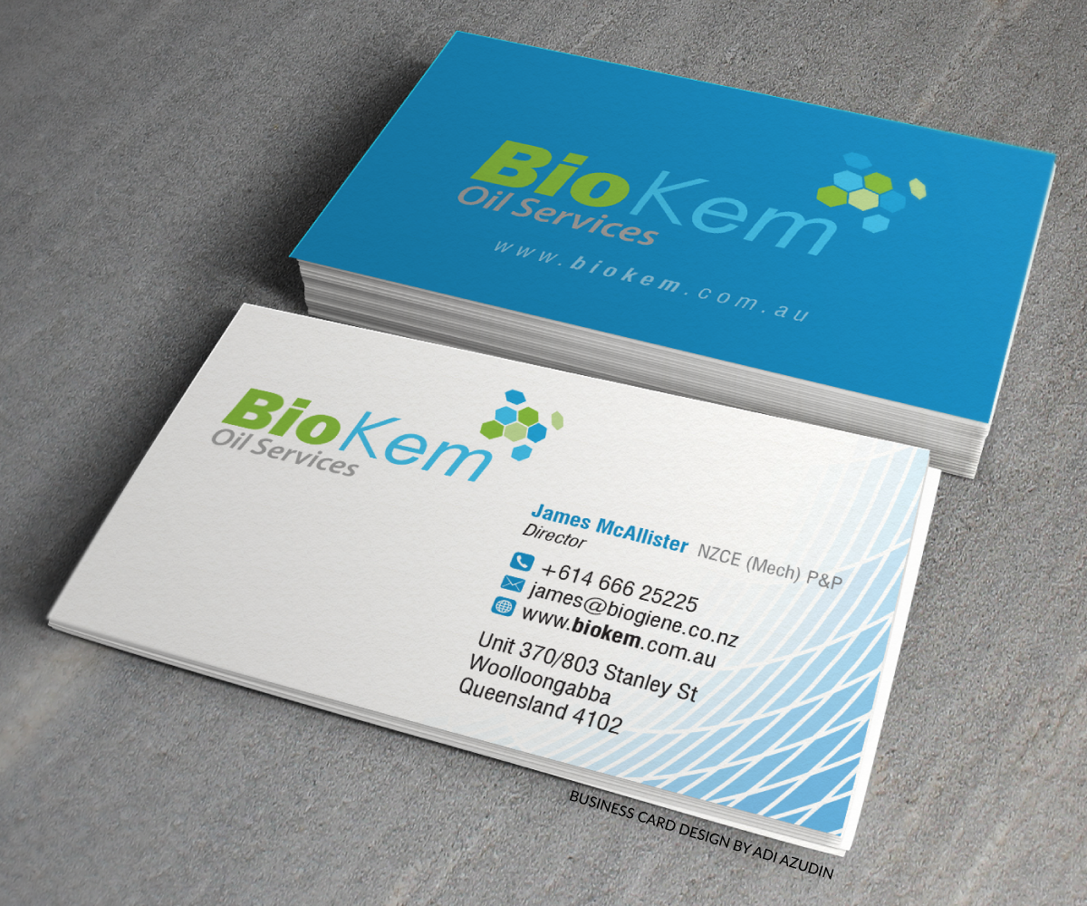 Business Card Design by adiazudin for this project | Design #4250957