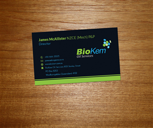 Business Card Design by Iko for this project | Design #4284390