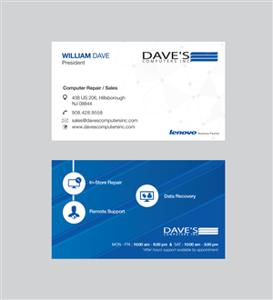 Business Card Design by Mohammad™ for David Molnar | Design: #4278334