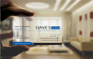 Business Card Design by szabist for David Molnar | Design: #4273272