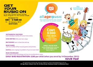 Poster Design by Yas media for All Age Music | Design: #1212009